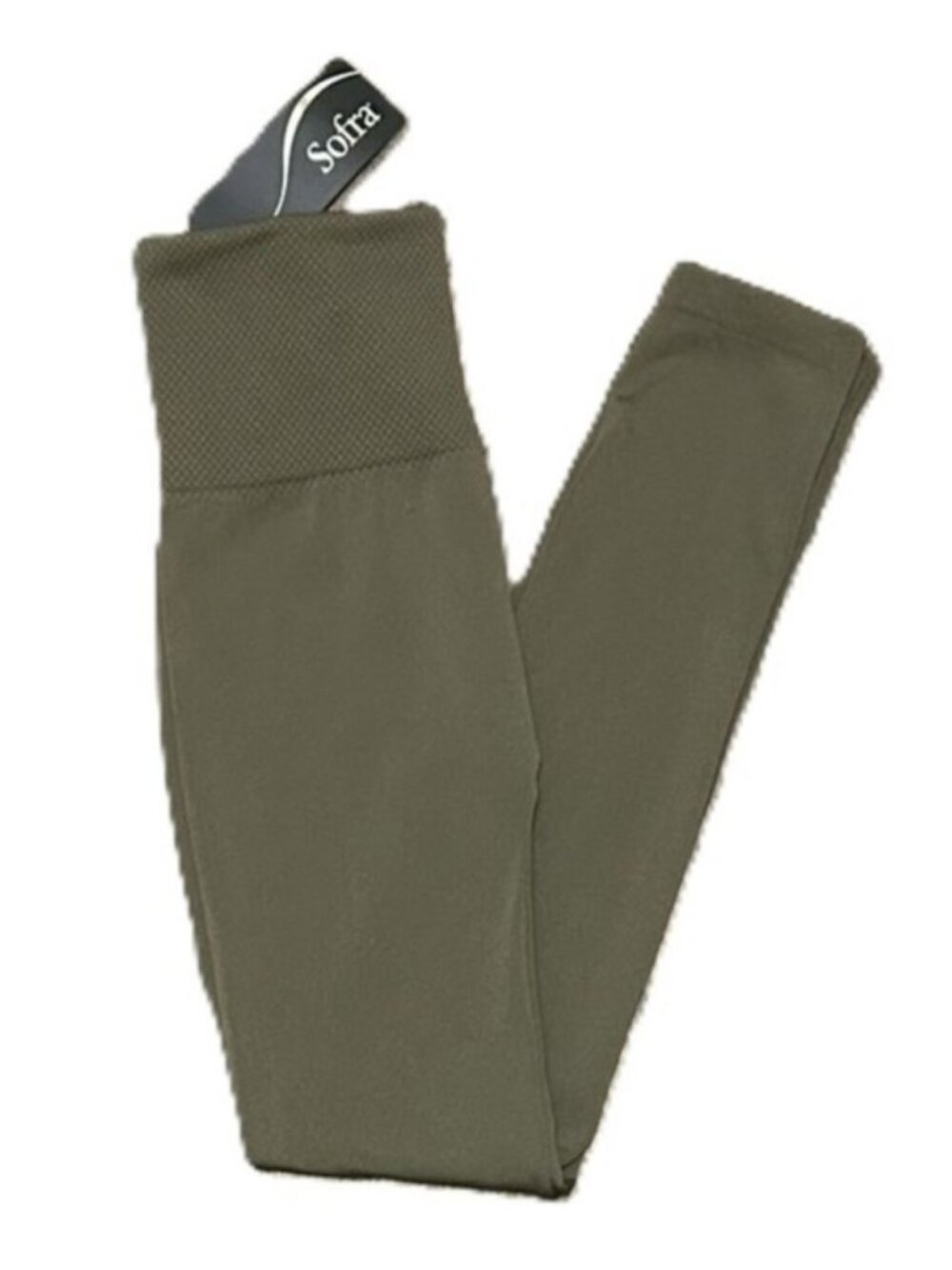 NWT Sofra Girl's Olive Leggings